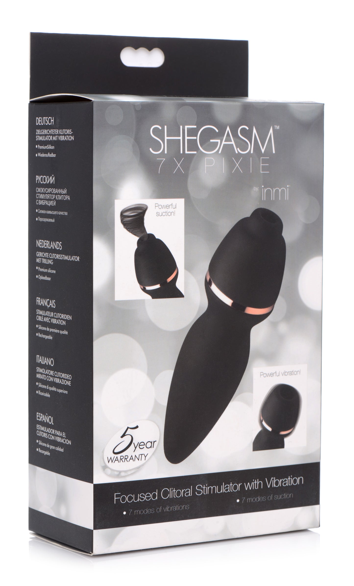 Shegasm 7x Pixie Focused Clitoral Stimulator With Vibration