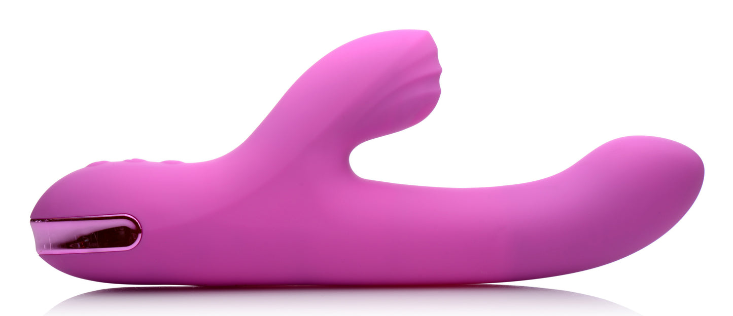 5 Star 13x Silicone Pulsing And Vibrating Rabbit - Pink