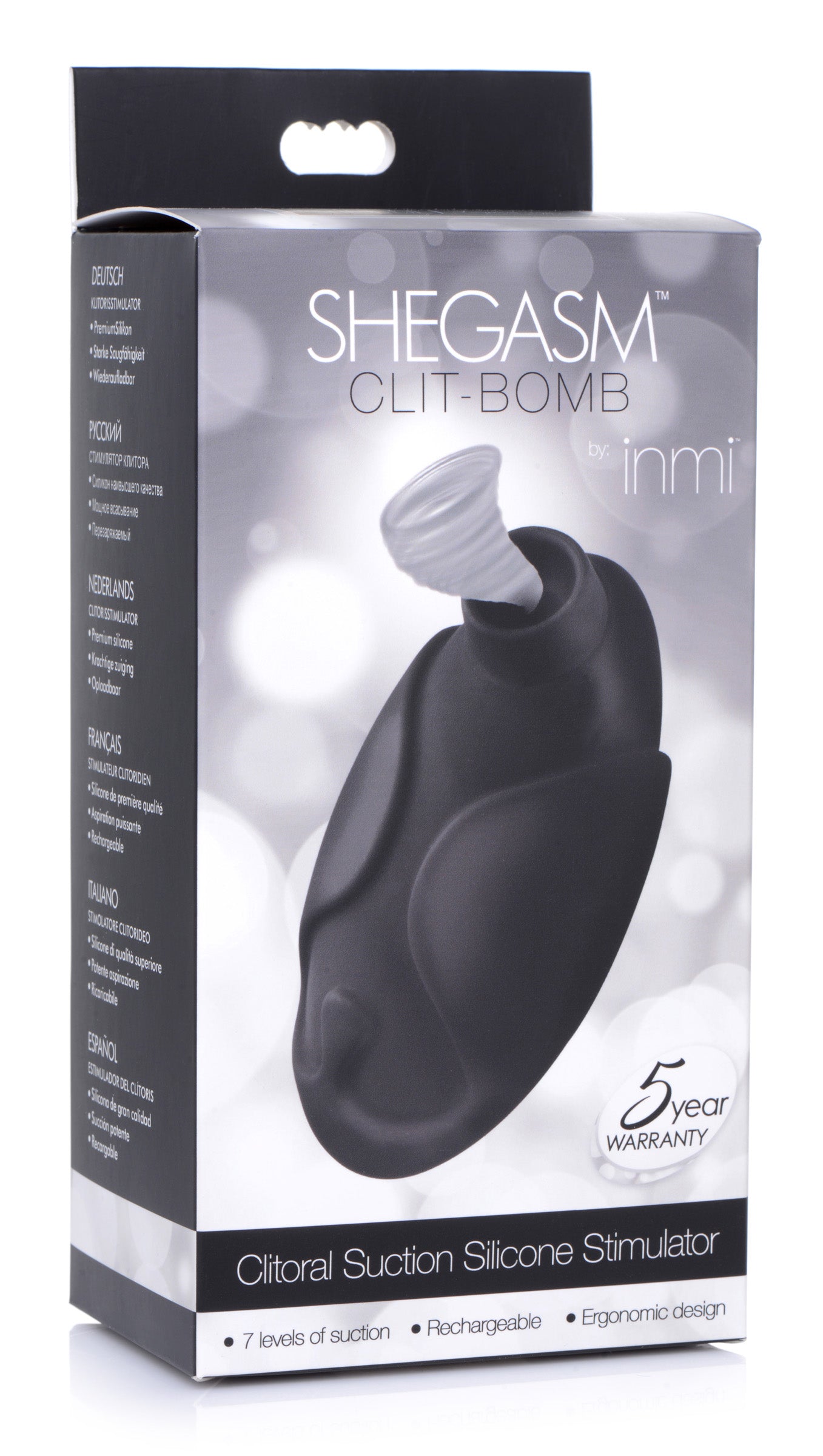 Clit-bomb Clitoral Suction Silicone Stimulator